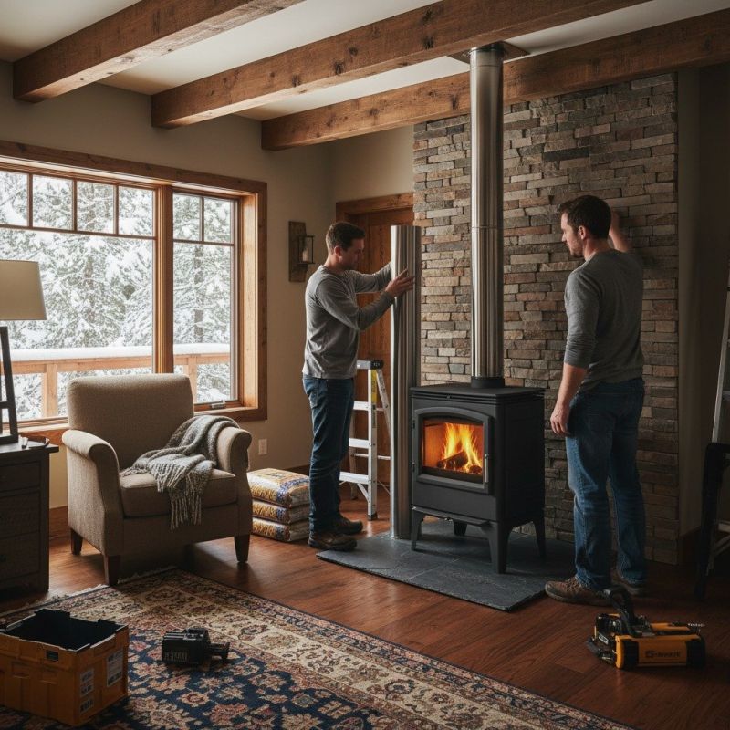 Wood Stove Installation