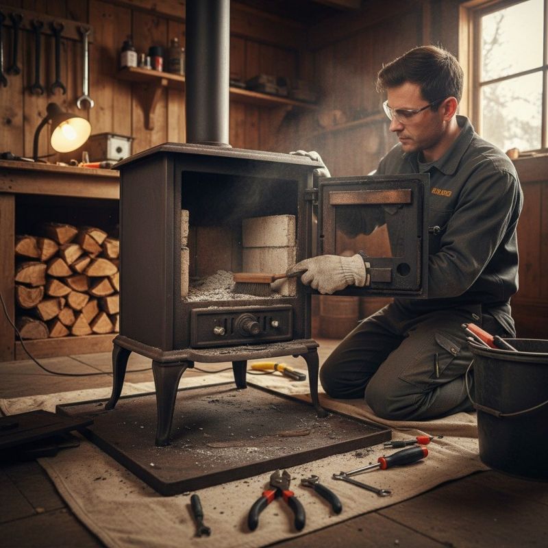 Wood Burning Stove Installation