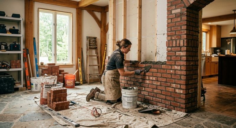 Chimney Masonry Installation in Medina, OH