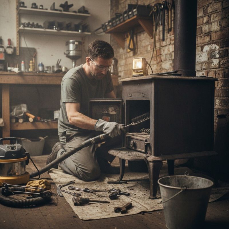 Wood Burning Stove Installation
