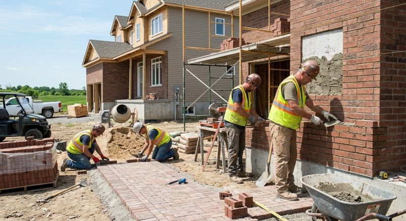 Masonry Steps Installation in Worcester, MA