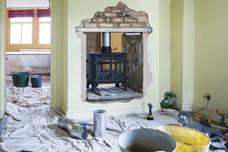 Traditional Stove Installation